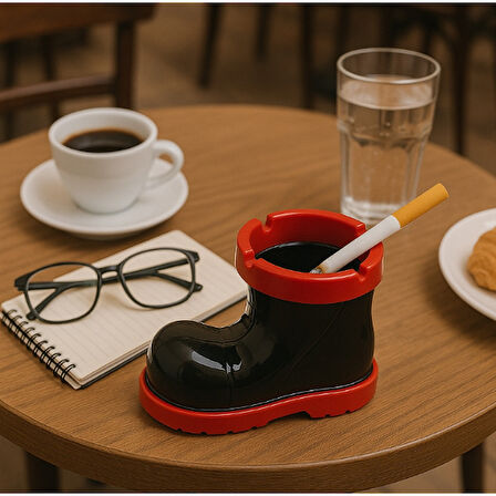 Bot Tasarımlı Kokusuz Küllük