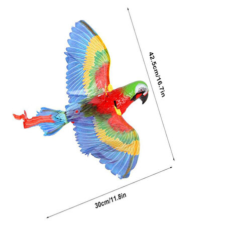 Uçan Papağan Kedi Oyuncağı