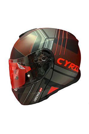 CYRIL ÇENE AÇILIR VİZÖRLÜ KASK
