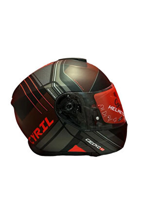 CYRIL ÇENE AÇILIR VİZÖRLÜ KASK