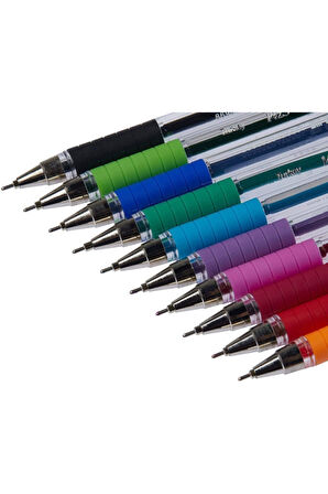 Faber-castell 1425 Iğne Uçlu Tükenmez Kalem 10 Renk