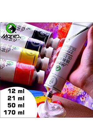 Raw Sienna Yağlıboya 50 ml Orta Boy 601