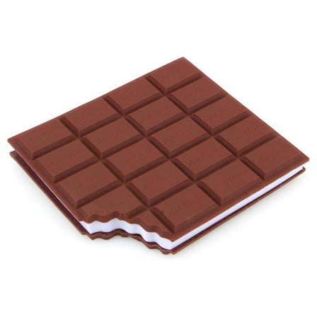 Premium Mini Hatıra Şirin Defter Eğlenceli Ajanda Isırılmış Çikolata Tasarımlı Kokulu Not Defteri