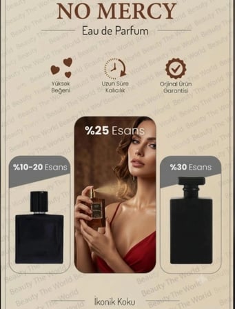 Jewen Brus No Mercy Eau De Parfum - Orjinal Bandrollü Özel Seri