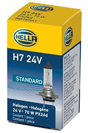 8gh178555-251 Far Ampul H7 24v 70w Standart Uyumlu