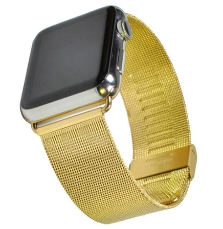 Ally Apple Watch 7-8 41mm 6-5-4 40mm Kayış Kordon Milano Metal Klasik Kopça 3-2-1