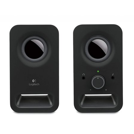 LOGITECH 980-000814 Z150 6W 1+1 Kulaklık Jaklı Kompakt Stereo Speaker (Siyah)(1923