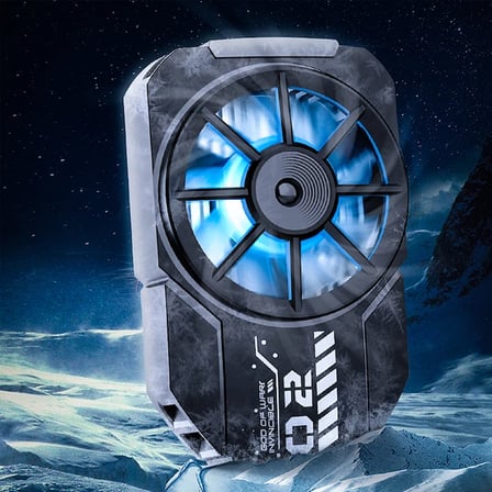 DL-A2 Cep Telefonu Soğutma Fanı Gamer Oyuncu Radyatör Soğutucu-(5775)