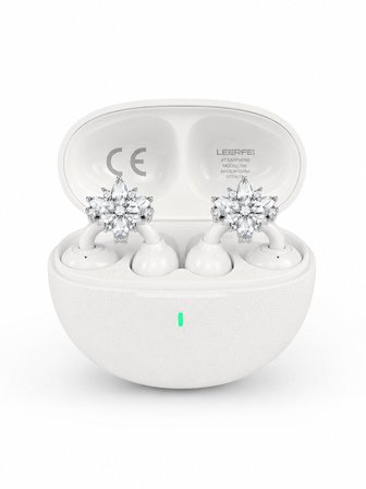 Küpeli Kablosuz Bluetooth Kulaklık Uzun Süreli Şarj Özellikli