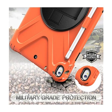İPad Pro 10.5 Air10.5 2019 Kalem Yerli Standlı Zırh Kılıf Shockproof case-(5775