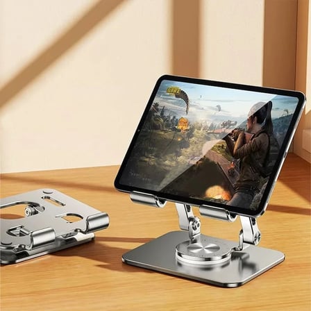 Ally H07 Katalanabilir Alüminyum Tablet ve Telefon Tutucu Standı-(5775)