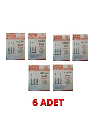 Arzum Hera 2000 Pratik Süpürge Toz Torbası 6 Adet