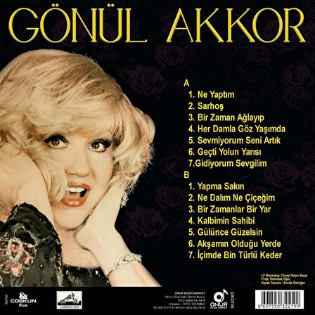 Gönül Akkor Ne Yaptım - Plak