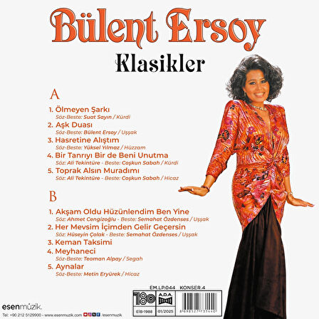 Bülent Ersoy Klasikler - Plak