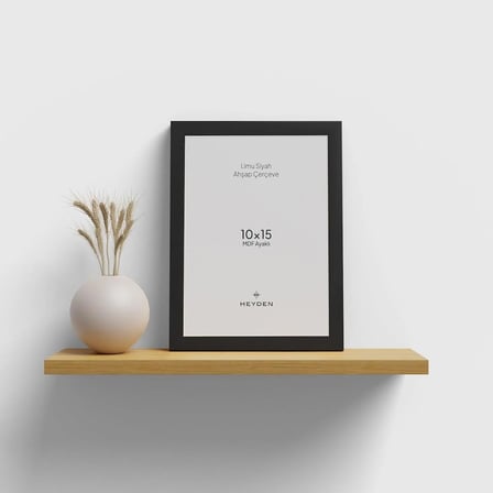 Heyden Limu 10x15 cm Siyah Fotoğraf ve Poster Çerçevesi (Ayaklı)