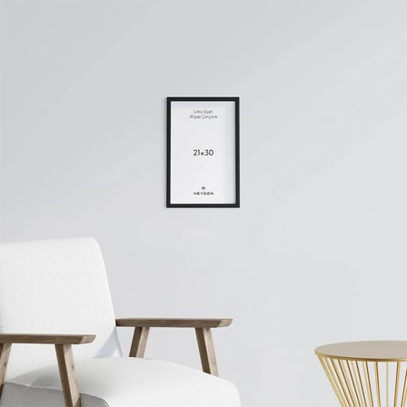 Heyden Limu 21x30 cm Siyah Fotoğraf ve Poster Çerçevesi