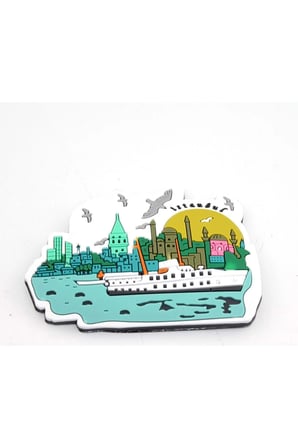İstanbul Temalı Magnet - 7x10cm