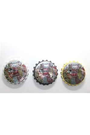 İstanbul Temalı Magnet - 7x7cm