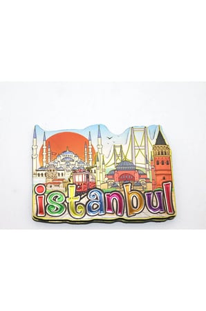 İstanbul Temalı Magnet - 8x6cm