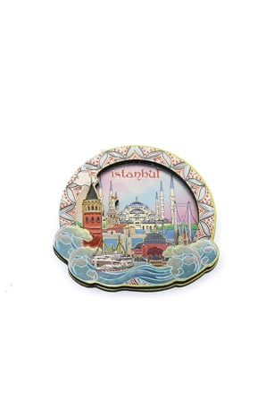 İstanbul Temalı Magnet - 8x8cm