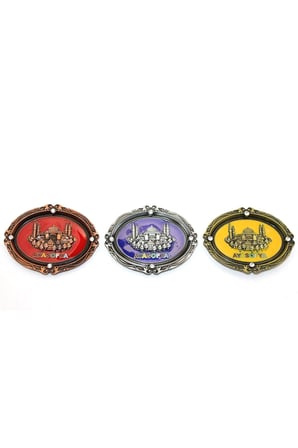 İstanbul Temalı Metal Magnet