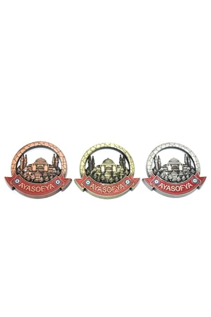 İstanbul Temalı Metal Magnet