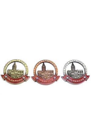 İstanbul Temalı Metal Magnet