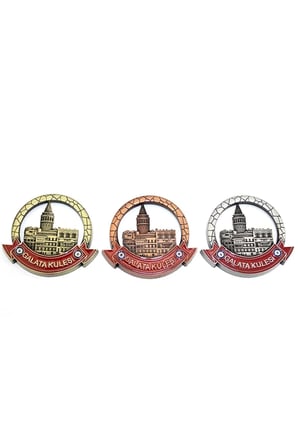İstanbul Temalı Metal Magnet