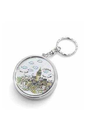 İstanbul Temalı Küllük Anahtarlık - 5x5cm