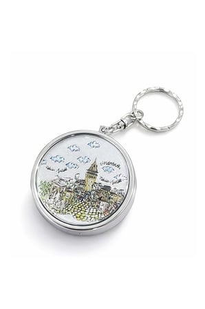 İstanbul Temalı Küllük Anahtarlık - 5x5cm