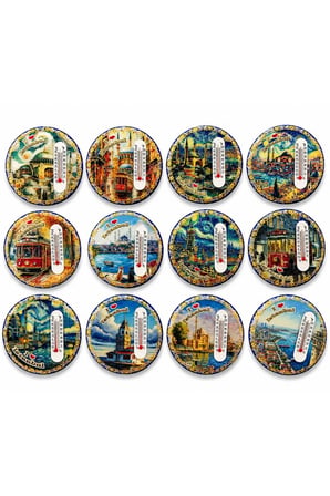İstanbul Temalı Buzdolapı Süsü Magnet