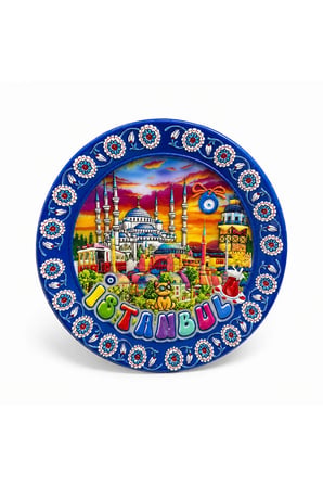 İstanbul Temalı Seramik Magnet
