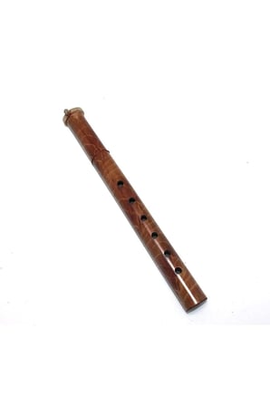 Bambu Flüt Küçük 30 Cm 3 - 30cm