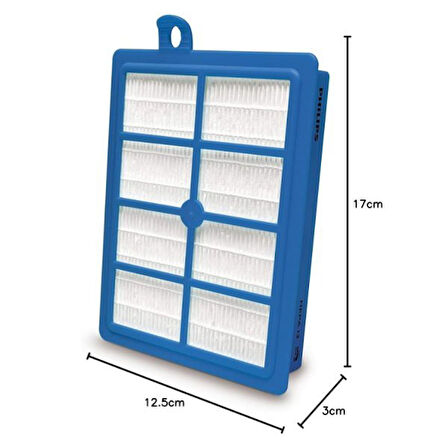 Magic Bags | Philips FC 8721 - 8726 - 8727 - 8770 - 8781 - 8785 Süpürge ile Uyumlu Hepa Filtre