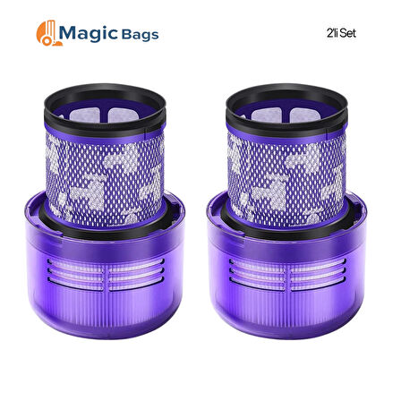 V11 | V15 | SV14 | SV22 Modelleri İçin Dyson Uyumlu HEPA Filtre - 2'li Set