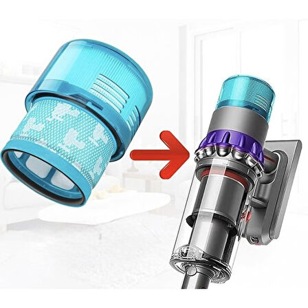 Magic Bags | Dyson G5 Detect Süpürge ile Uyumlu Hepa Filtresi