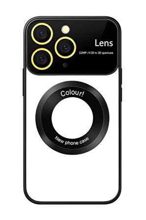 İphone 13 Pro Kılıf Kamera Korumalı Magsafe Colourl Siyah