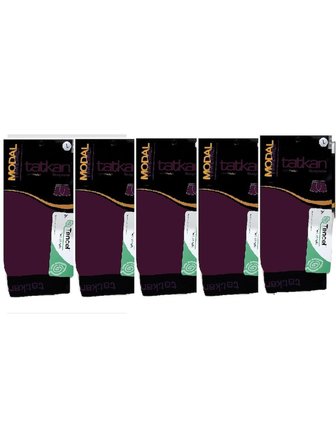 Tatkan Erkek 5'li Modal Penye (Likralı Esnek) Spor Kesim Slim Fit Boxer Külot (Kombin) Abani Classic