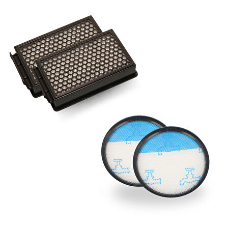 Magic Bags | Rowenta Uyumlu 2xAdet RO3750-51 RO3786 RO3723 TA Compact Power Kutulu Filtre Seti 