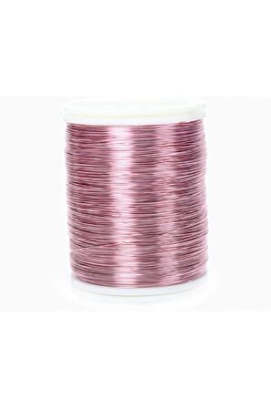 Hayal Filografi Teli Parlak Açık Pembe Renk100 gr, 150 mt HFT-1031