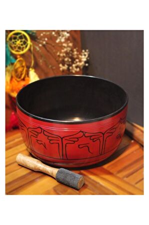 Meditasyon Çanı Yoga Çanı Tibet Çanağı Singing Bowl 21 Cm
