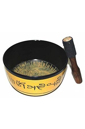Meditasyon Çanı Yoga Çanı Tibet Çanağı Singing Bowl 21 Cm