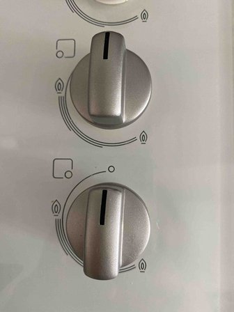 Ocak Fırın Ankastre Düğmesi Bsch ile uyumlu 4lü Set - Gri