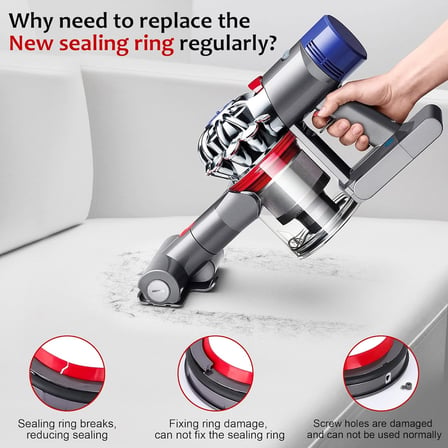 Dyson ile uyumlu V11 Kablosuz Süpürge Toz Haznesi Contası Dayanıklı PVC