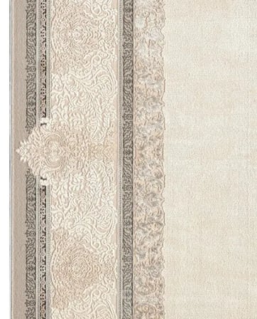 Pierre Cardin Pier Zen HG03A Krem Gri Viskon Akrilik Yumuşak Leke Tutmaz Silinebilir Halı
