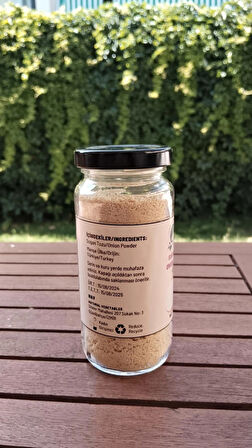 NAV Soğan Tozu Ev Yapımı Katkısız Koruyucusuz Sağlıklı Cam Şişede 75 GR