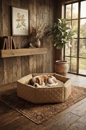 Hexagon Kedi ve Köpek Yatağı