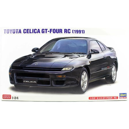 Hasegawa Toyota Celica GT-Four RC (1991) Maket Araba 1/24 Ölçek Açık Gri