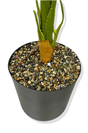 YAPAY TEK GÖVDE AREKA 100 CM YAPAY AĞAÇ 25X25 SİYAH SAKSI