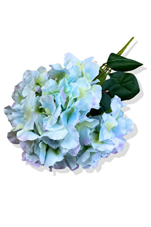 Yapay Mavi Ortanca Demeti 35 Cm 5 Dal